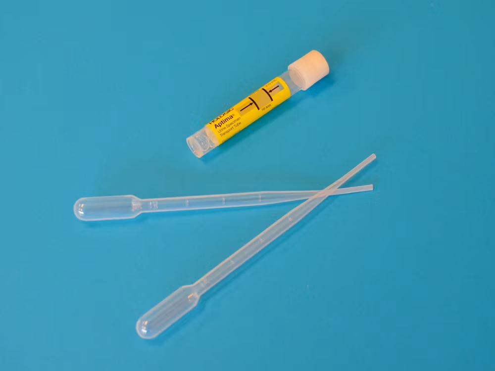 Urinalysis testing station